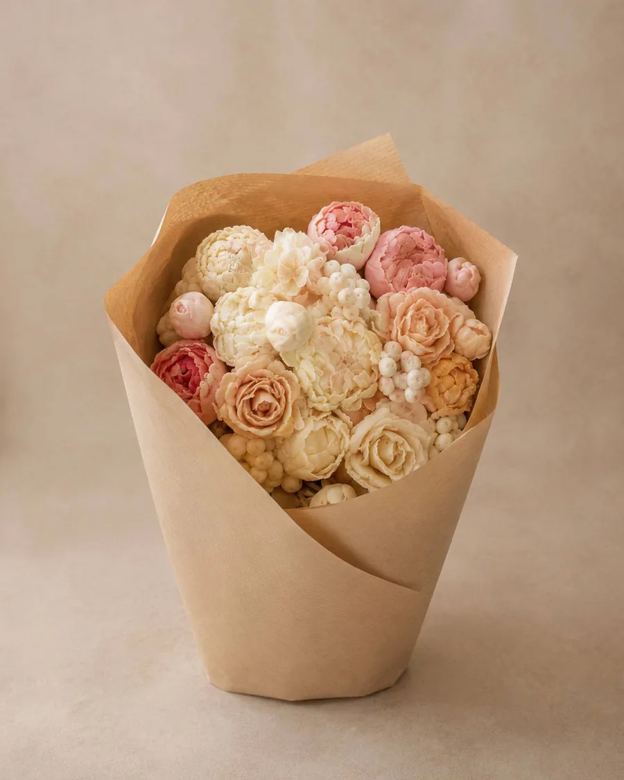 Wrapped bouquet